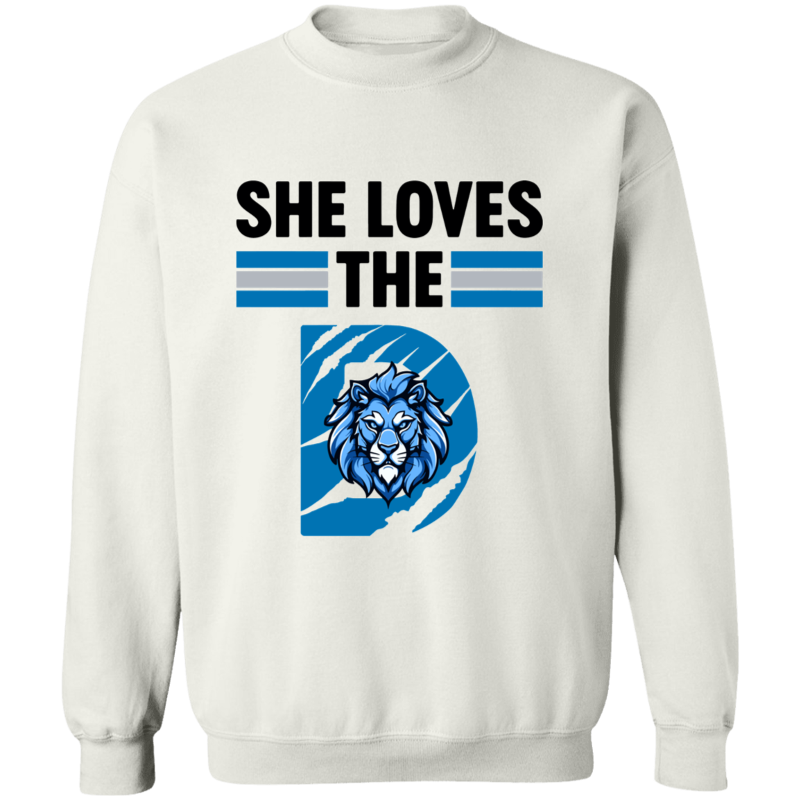She Loves The D Crewneck