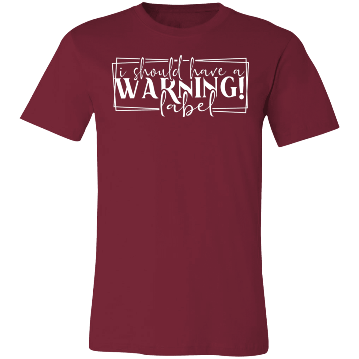 Warning Label T-Shirt