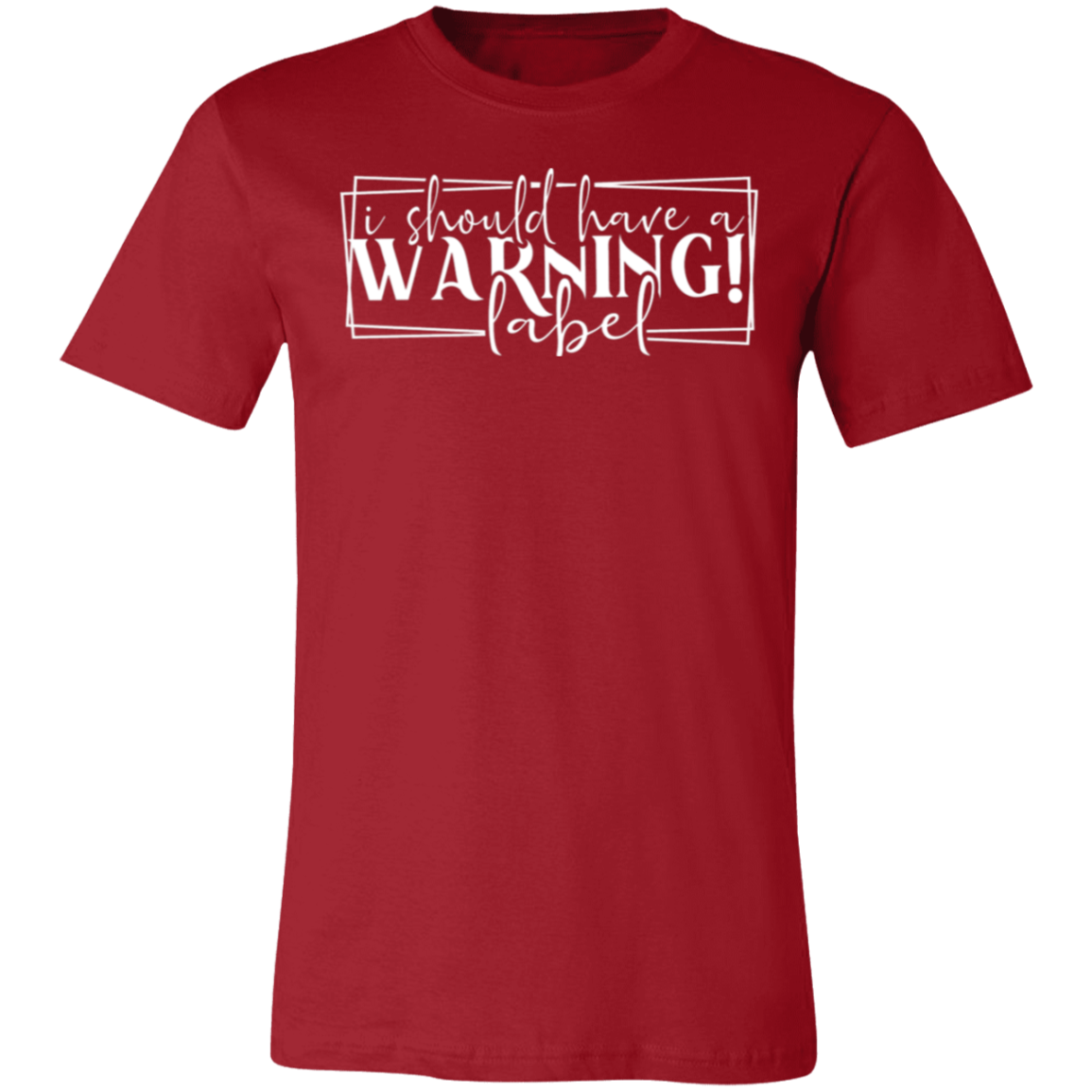 Warning Label T-Shirt