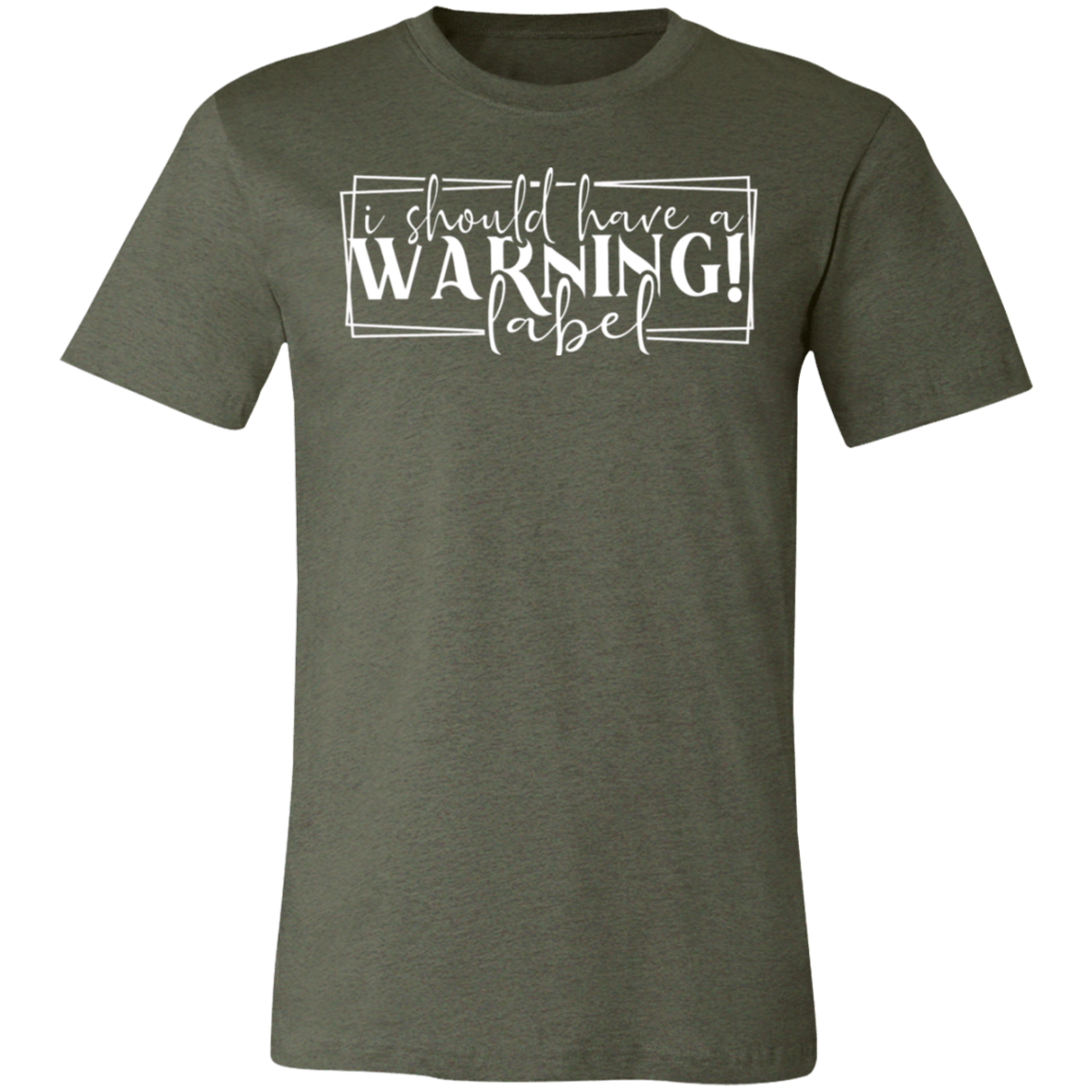 Warning Label T-Shirt