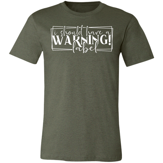 Warning Label T-Shirt