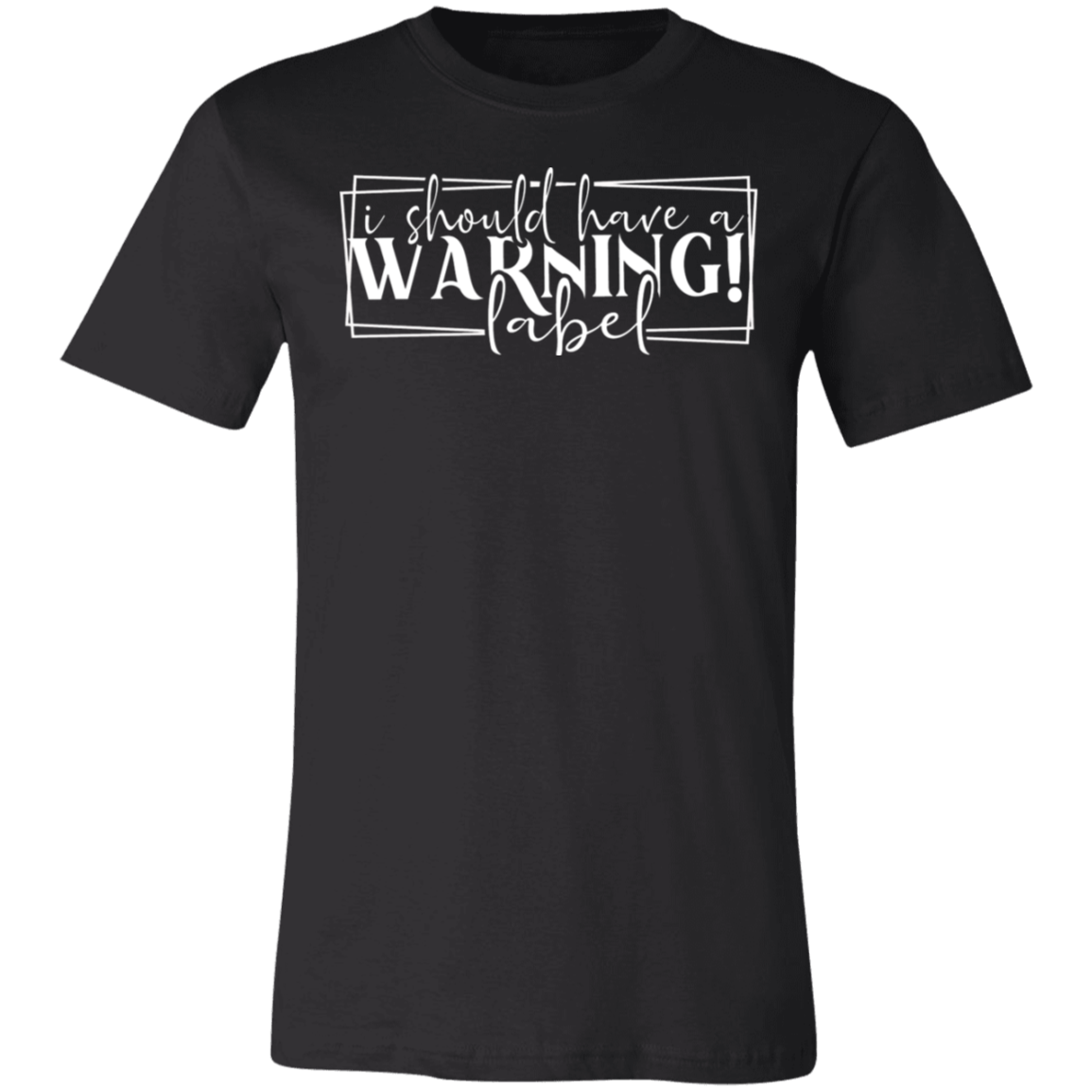 Warning Label T-Shirt