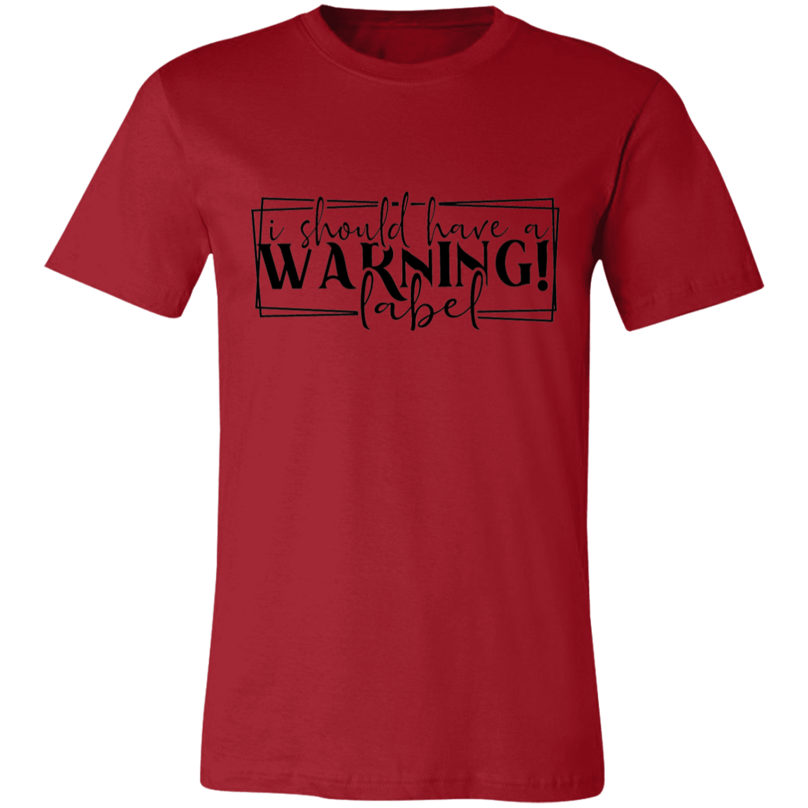 Warning Label  T-Shirt